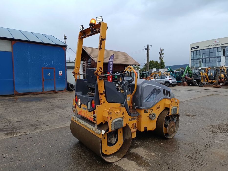 Cilindru  compactor 3.5 tone Hamm HD 12VV, 2014