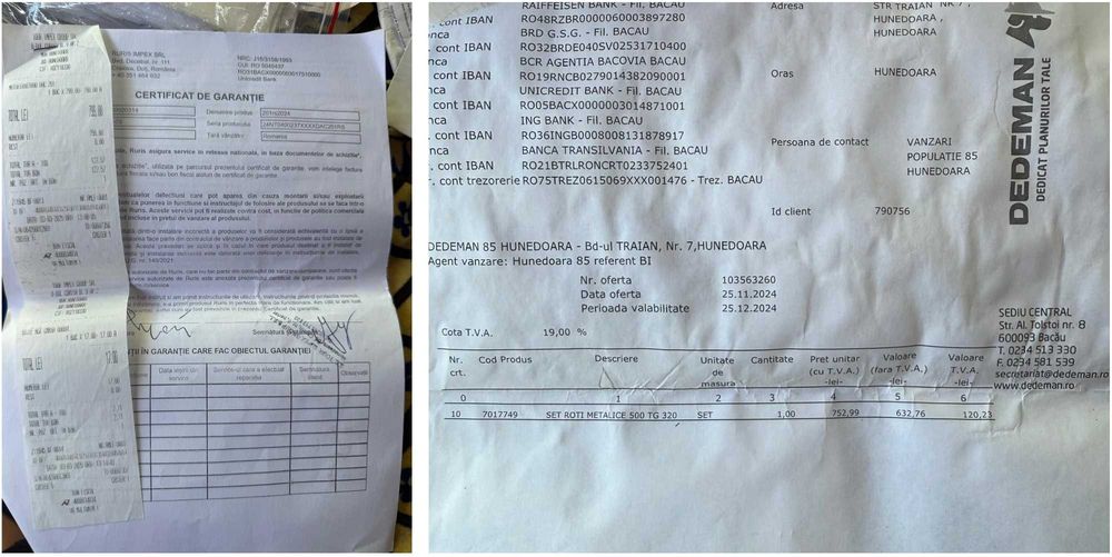Motocultor Ruris 818KS + Remorca + roti metalice + Motoferastrau NOI