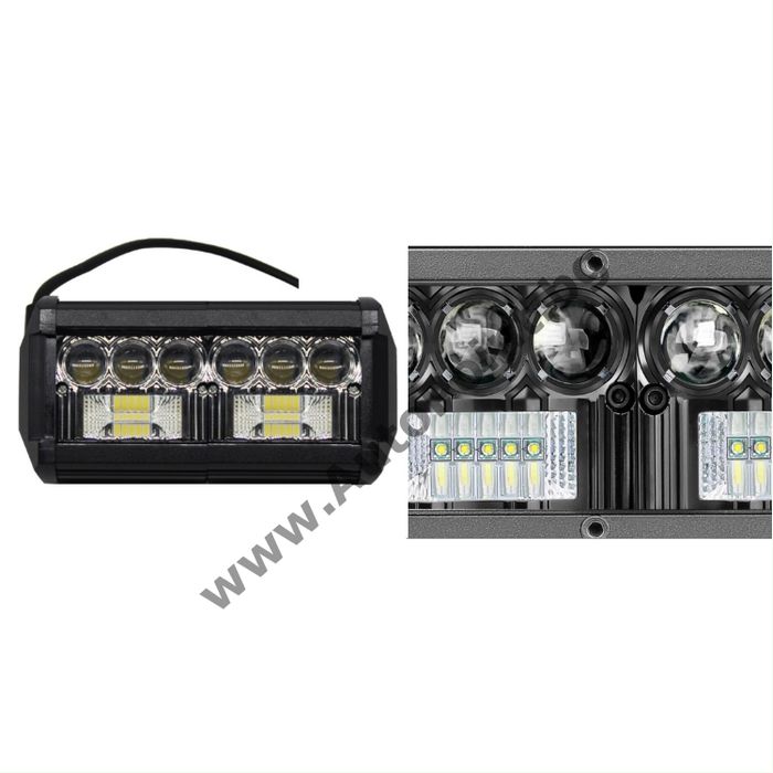 ХАЛОГЕН LED BAR джип, атв, мотор 48W лупи 1бр