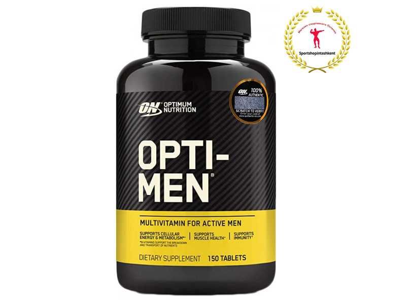 Opti-Men от компании Optimum Nutrition со стикером АМЕРИКА!