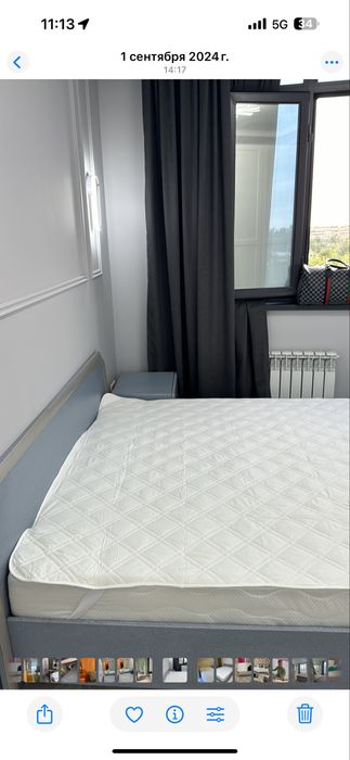 Продам кровать 1шт б/у и  матрас 2 шт