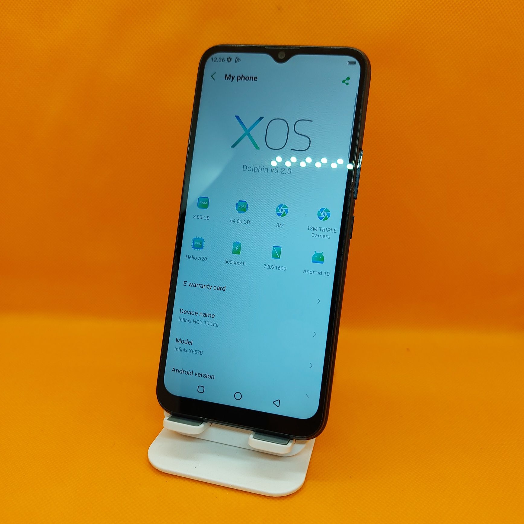 Infinix Hot 10 Lita srochna sotiladi