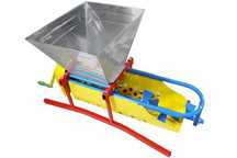 Zdrobitor cu Desciorchinator de Struguri, cuva INOX, NOU SIGILAT