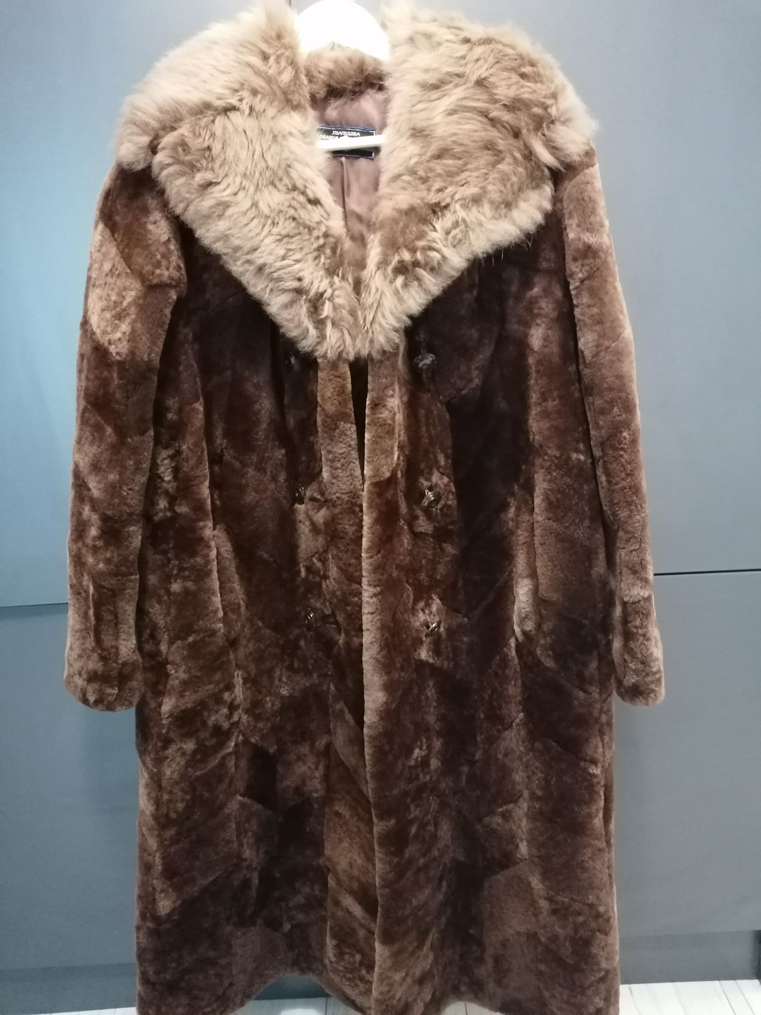Зимно, кожено палто