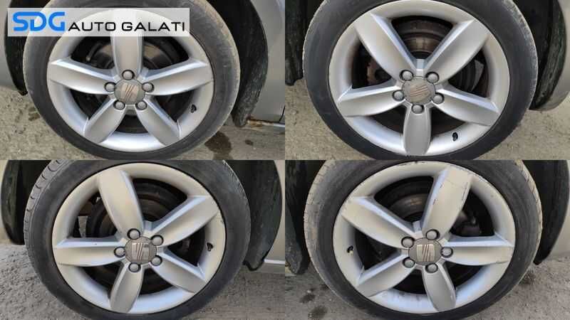 Set 4 Jante Roti Aliaj FARA Anvelope 225 45 17 R17 5x112 Audi A4 B7 2005 - 2008 id3010