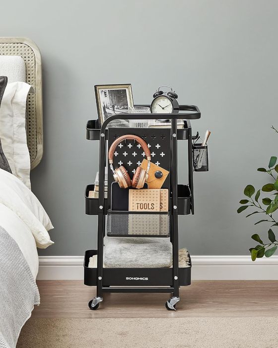 Метална количка органайзер за дома