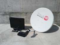 Chit antena satelit + televizor 12 volți