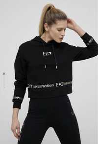 Bluza cu gluga autentica Emporio Armani EA7