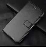 Honor x6 чехол книжный, черный цвет