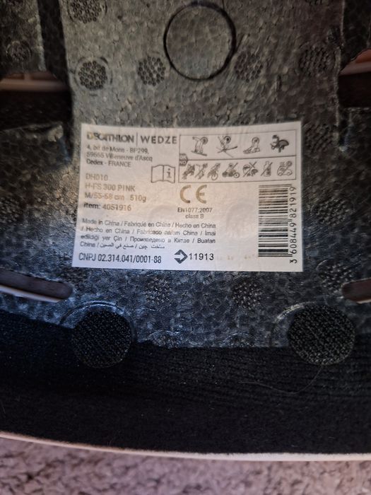 Casca ski ciclism Wedze H-FS 300, marimea M, 53-58 cm, ochelari