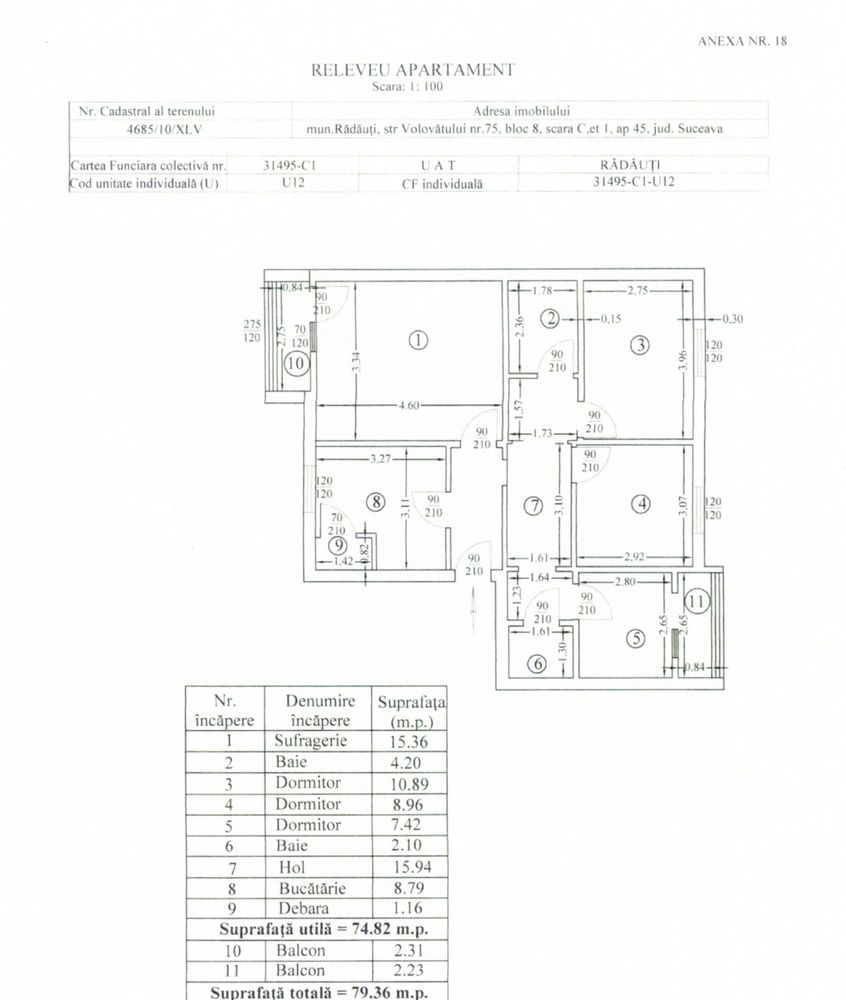 apartamente de vanzare radauti