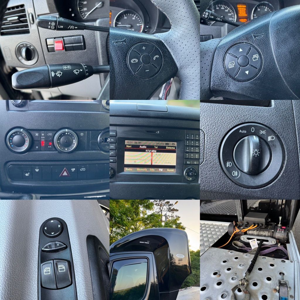 Mercedes Sprinter 319 V6 2015  ba14 autoplatforma 2019 8.5 m