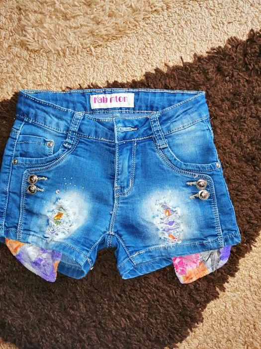 Cămașă și pantaloni scurți fetite