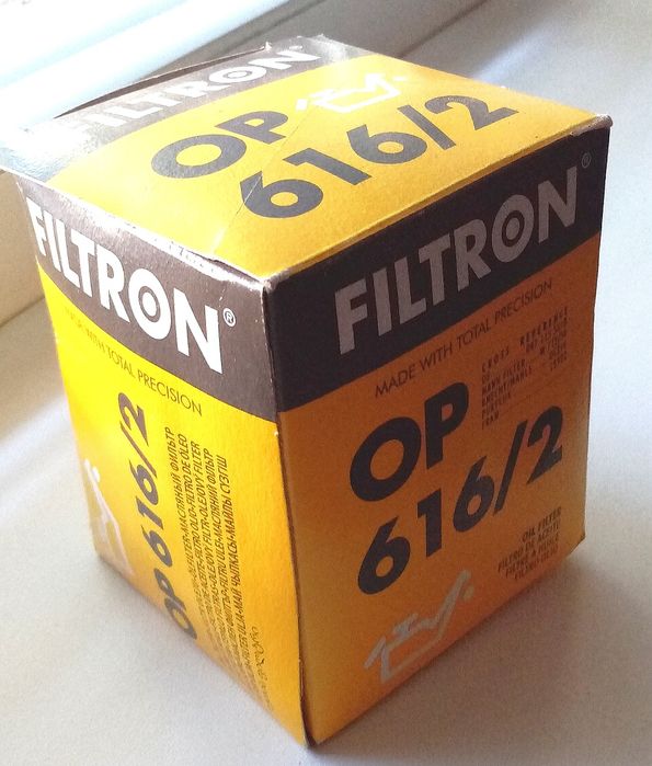 Нов маслен филтър FILTRON OP 616/ за SKODA Fabiа, VW Lupo & SEAT Arosa