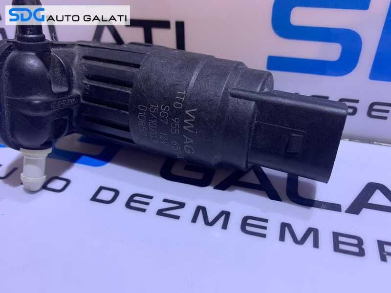 Motoras Pompita Vas Rezervor Stropgel Lichid Parbriz VW Passat B6 2005 - 2010 Cod 1T0955651A