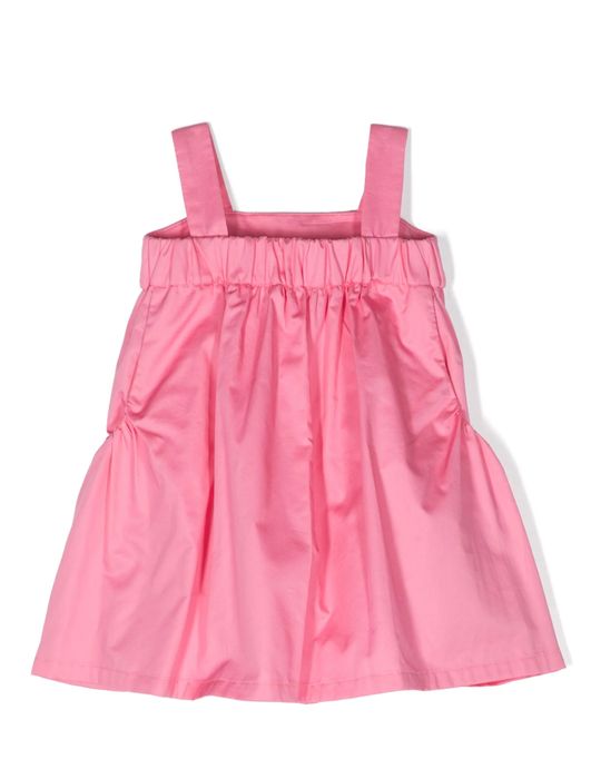 Детска розава рокля Lapin House + детски дънки Guess