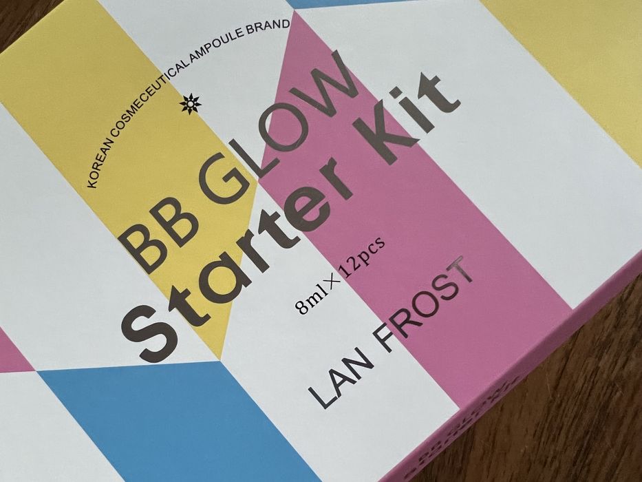 Kit Korean BB Glow  12 fiole * 8 ml 6 Nuante Plus Seruri nutritive