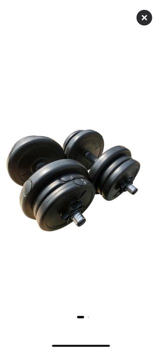 Vand gantera 2x9kg