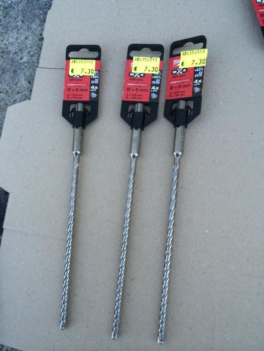 Burghiu Sds Plus Milwaukee 6x215mm