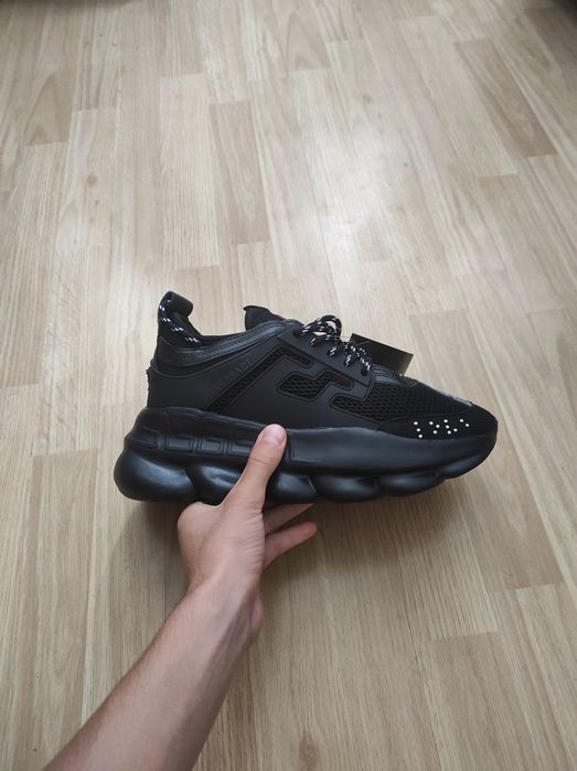 Versace chain reaction triple black