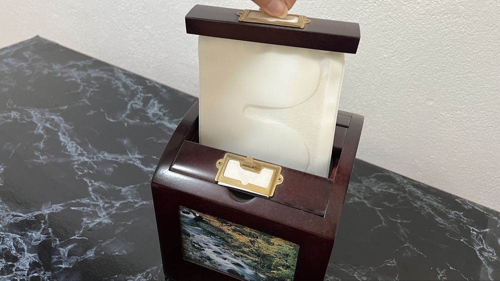 Cutie vintage pentru stocare cd-uri