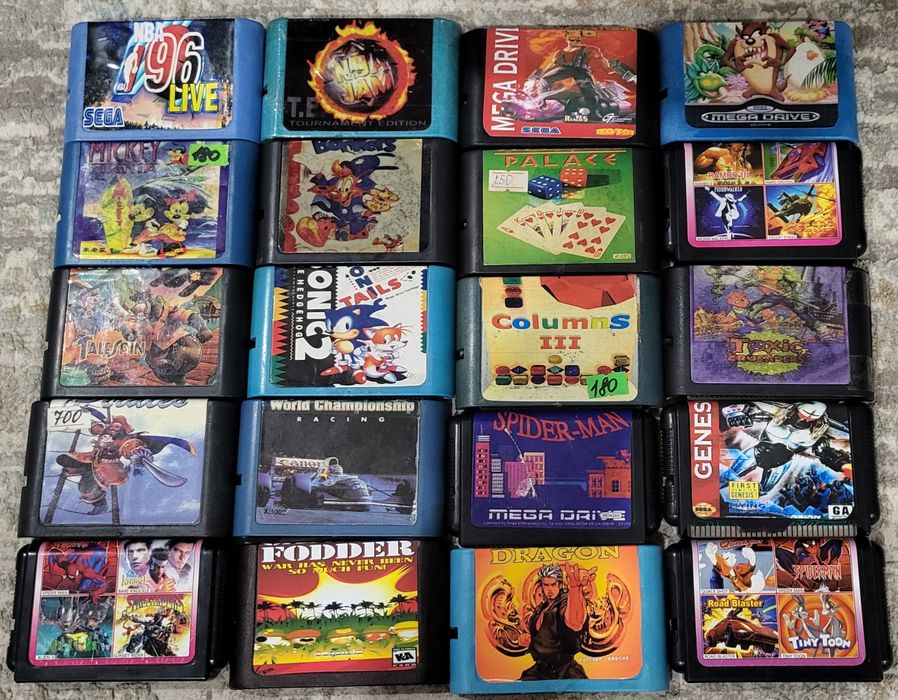 Картриджи для sega.