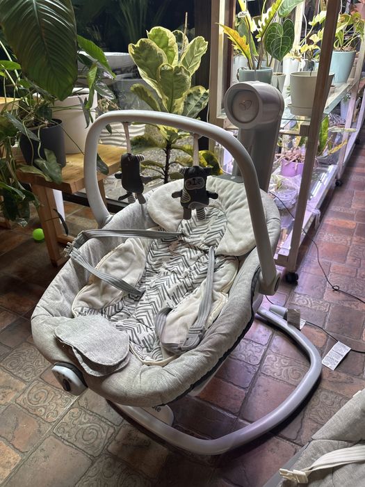 Детский шезлонг, кресло качеля