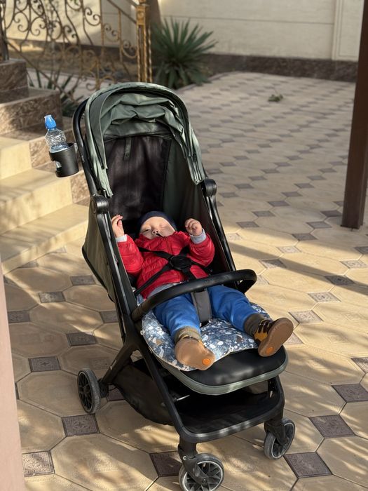 Коляска прогулочная Kinderkraft Nubi 2 Mystic Green, зеленый