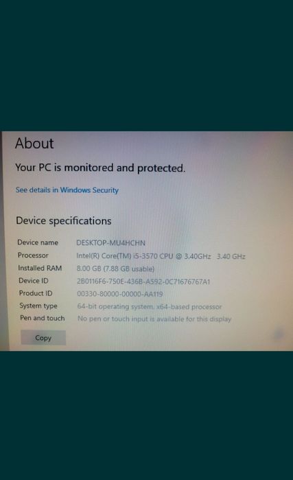 Calculator i5-8g-ssd240