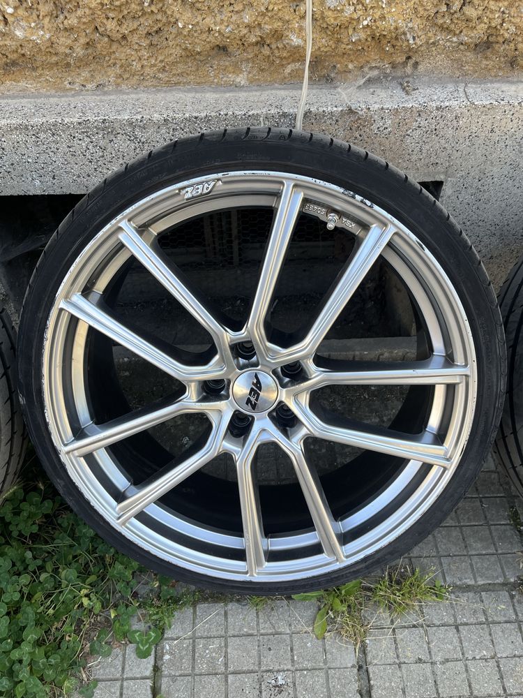 Джанти AEZ 5х112 20 цола с летни гуми HANKOOK