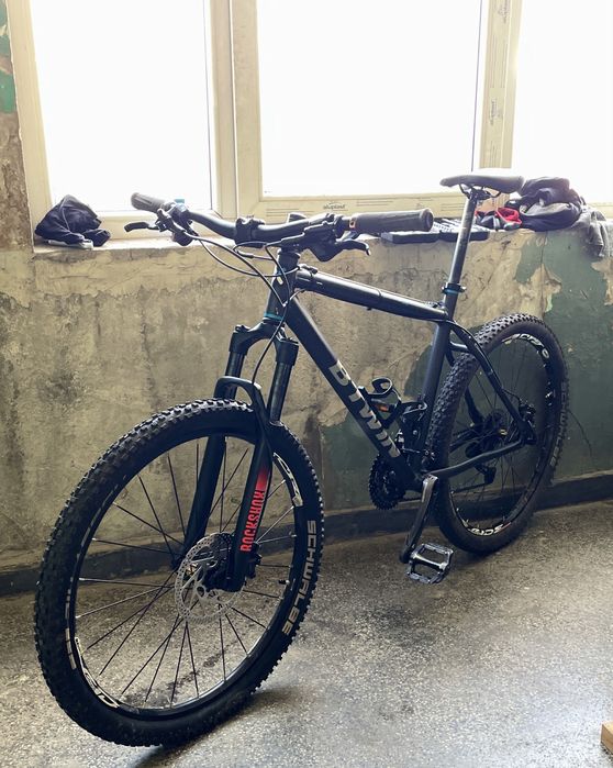Планински велосипед с Rock Shox, поддържан, с подобрения