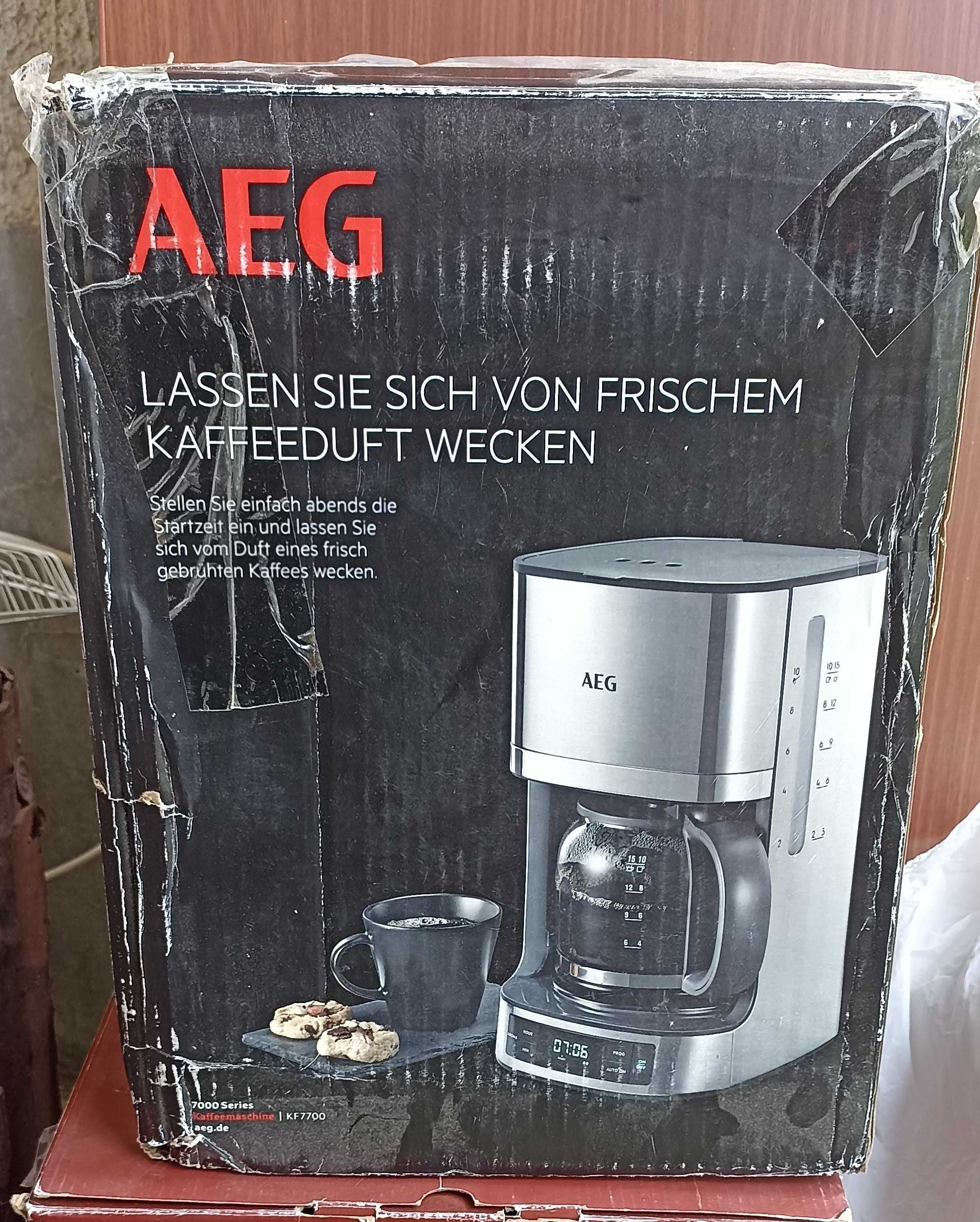 кафемашини AEG Electrolux TSK-1062 и AEG KF7700 PremiumLine 1,3 л