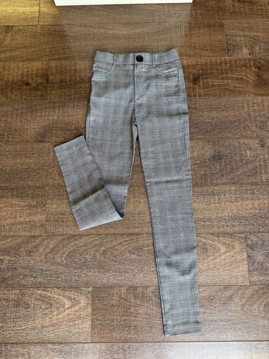 Дамски кариран панталон ZARA