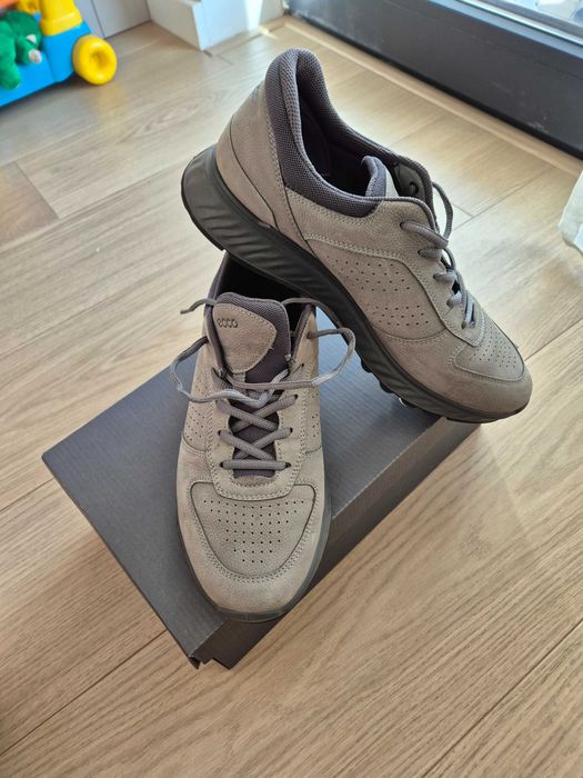 Pantof casual Ecco Gri plumburiu marime 43 Barbati