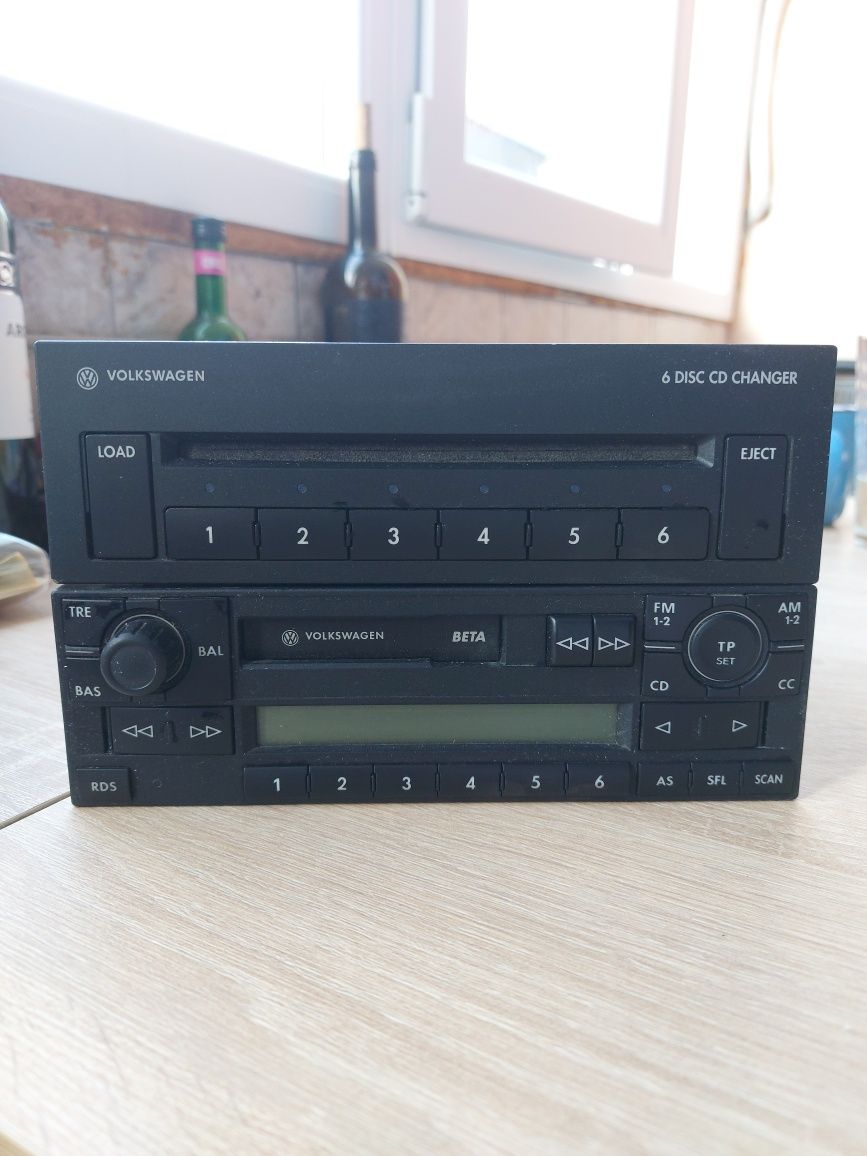 VW Golf, Bora - Касетофон и CD changer