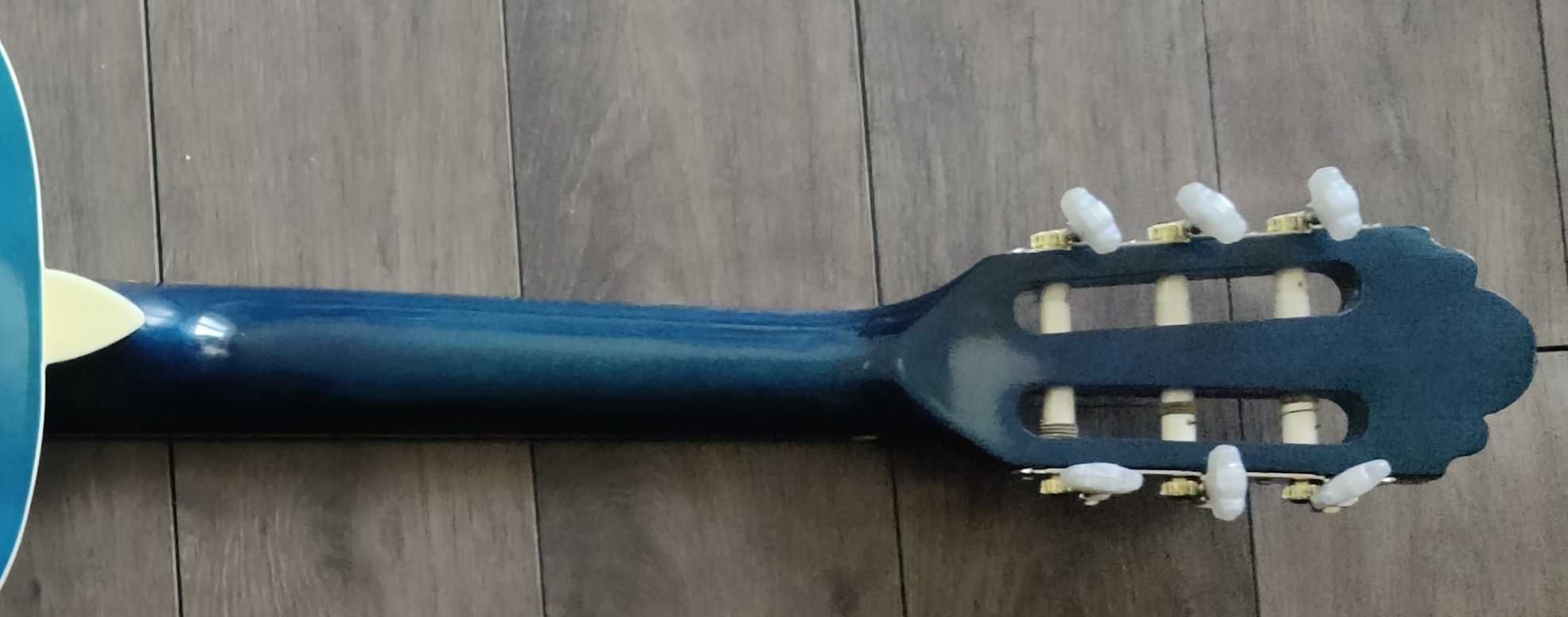 Класическа китара Pasadena CG161 Blue Burst - размер 1/2 + аксесоари