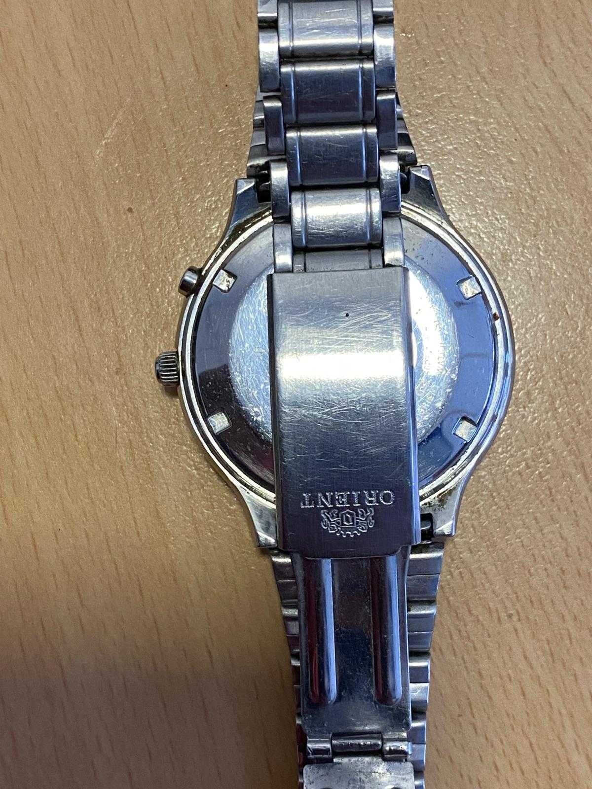 Ceas Orient mare cadran negru automatic Japan
