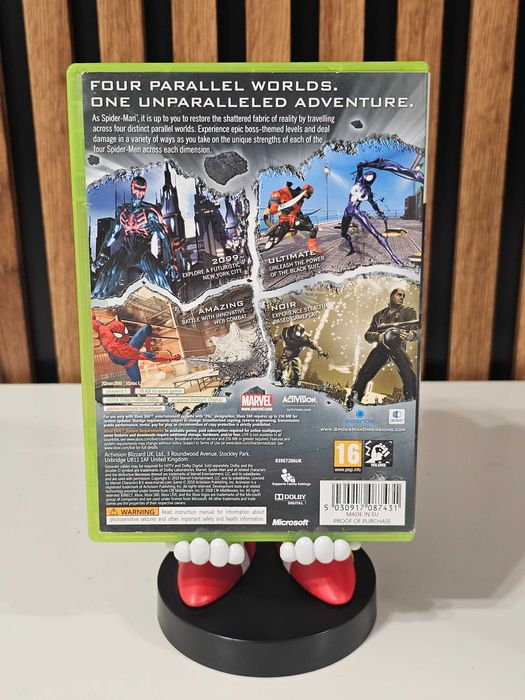 Rar / colectie Xbox 360 Spider-man Shattered Dimensions