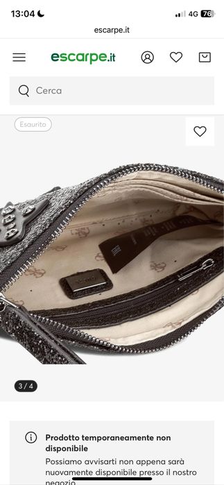 Чанта Guess Borsetta Fall In Love (GS) HWGS67 90720 Nero