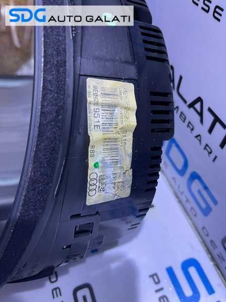 Kit Pornire ECU Calculator Motor Cheie cu Contact si Ceasuri Bord Audi A4 B7 2.0 TDI BRE 2005 - 2008 Cod 03G906016JE 0281012726 [LC1340]