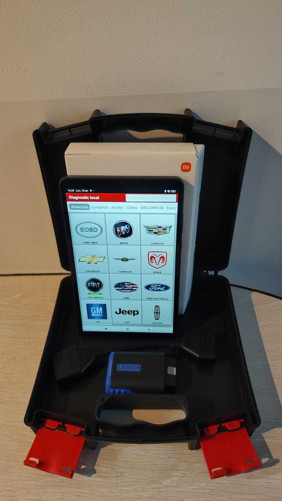 Noul Kit Launch X431 DriveScan V+ Romana, 37 Functii Speciale+Tableta