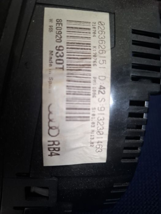 Ceasuri color audi A4 b6 RB4