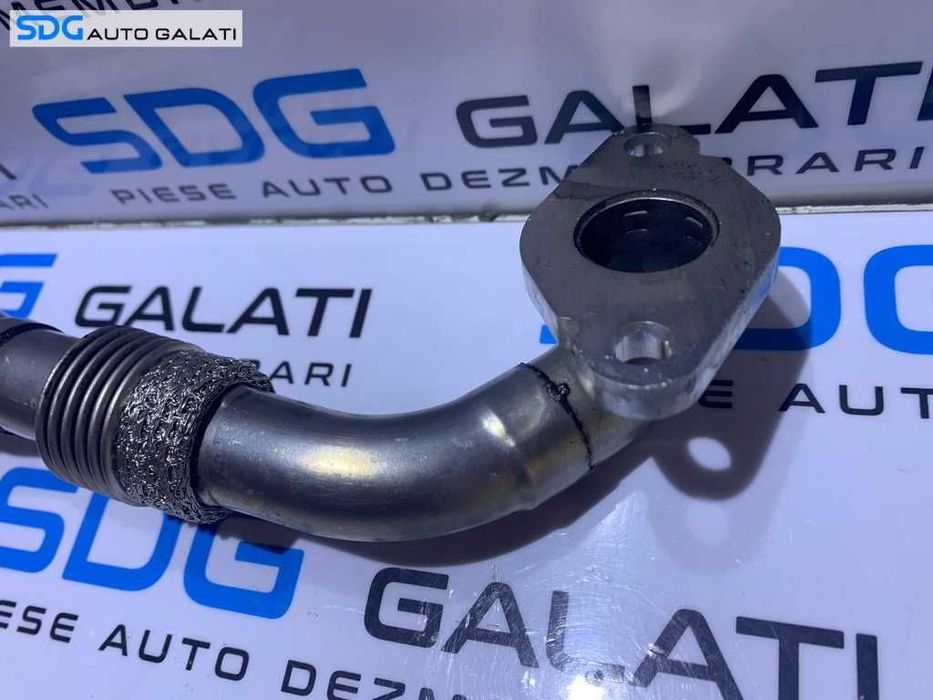 Teava Conducta Racitor Gaze VW Passat B6 1.9 TDI BKC BXE 2005 - 2010 Cod 03G131521AH 03G131521AF
