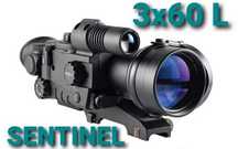 Нощен прицел , Насадка, YUKON NIGHT VISION SENTINEL Tactical 3x60 L