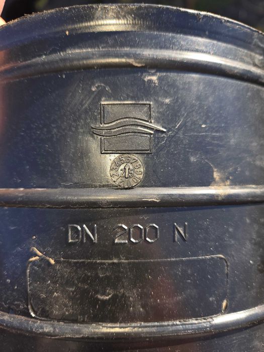 Муфа за гофрирана тръба ф200