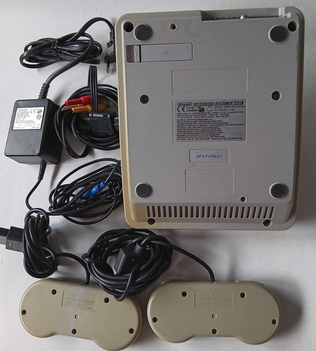 Nintendo SNES, Super Nintendo,consola veche Originala,Vintage,plus joc