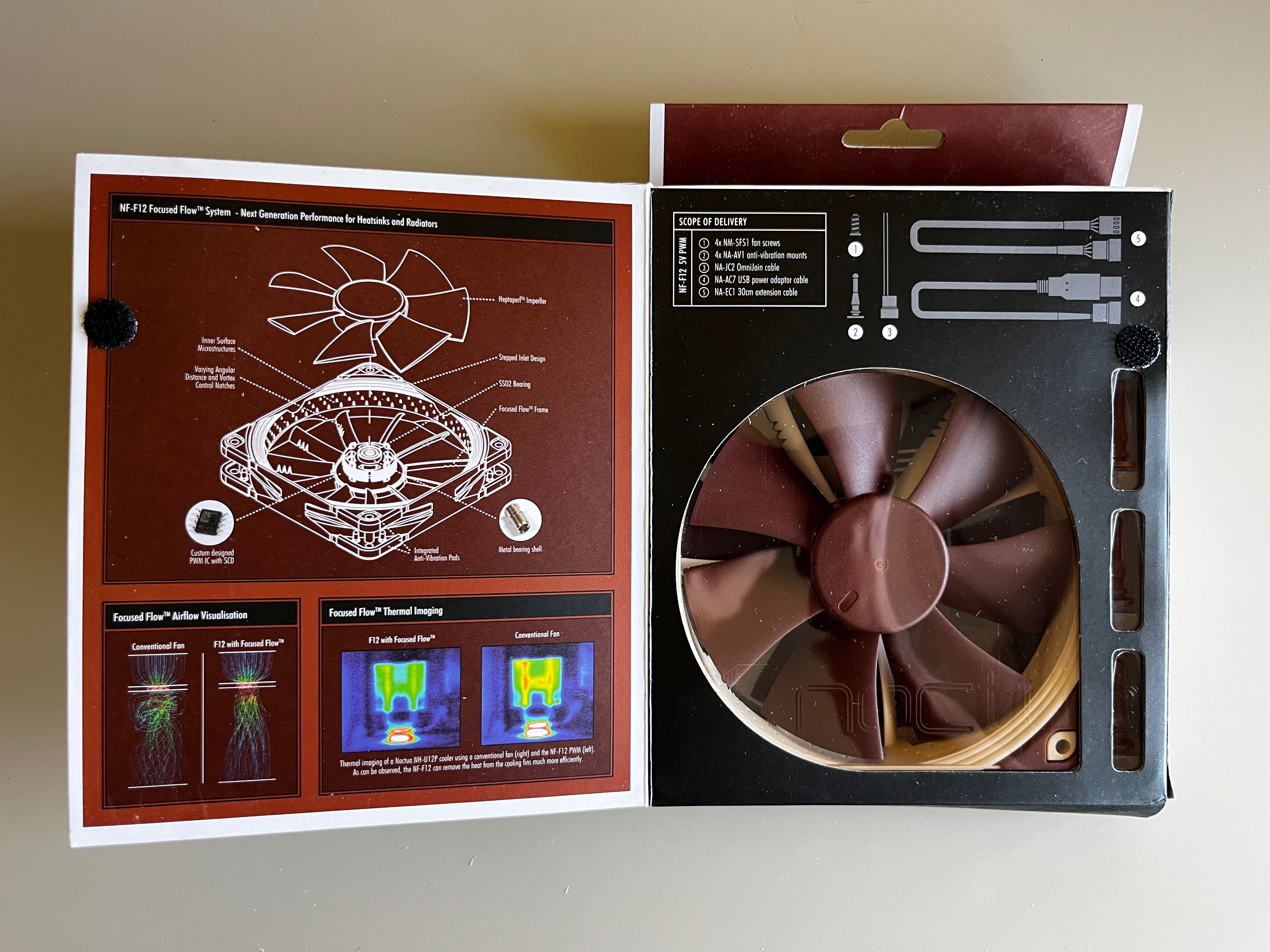 Вентилатор Noctua NF-F12 5V PWM
