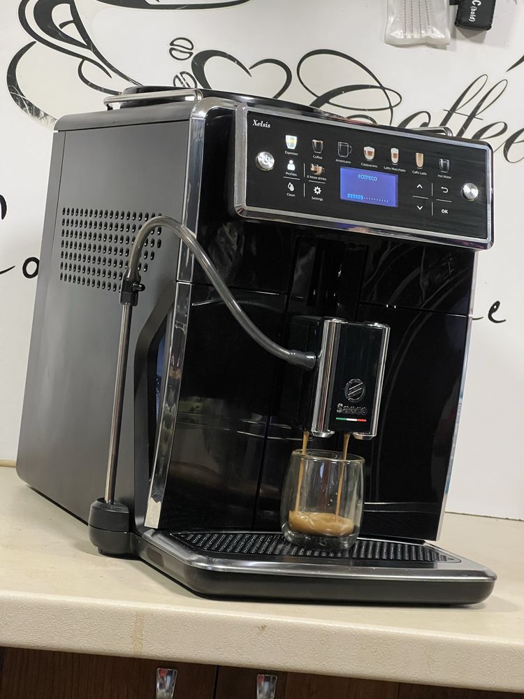 Кафемашина кафе автомат Saeco xelsis SM7580 с гаранция