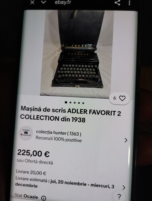 Decorațiuni Mașina de scris Germană ww-ll