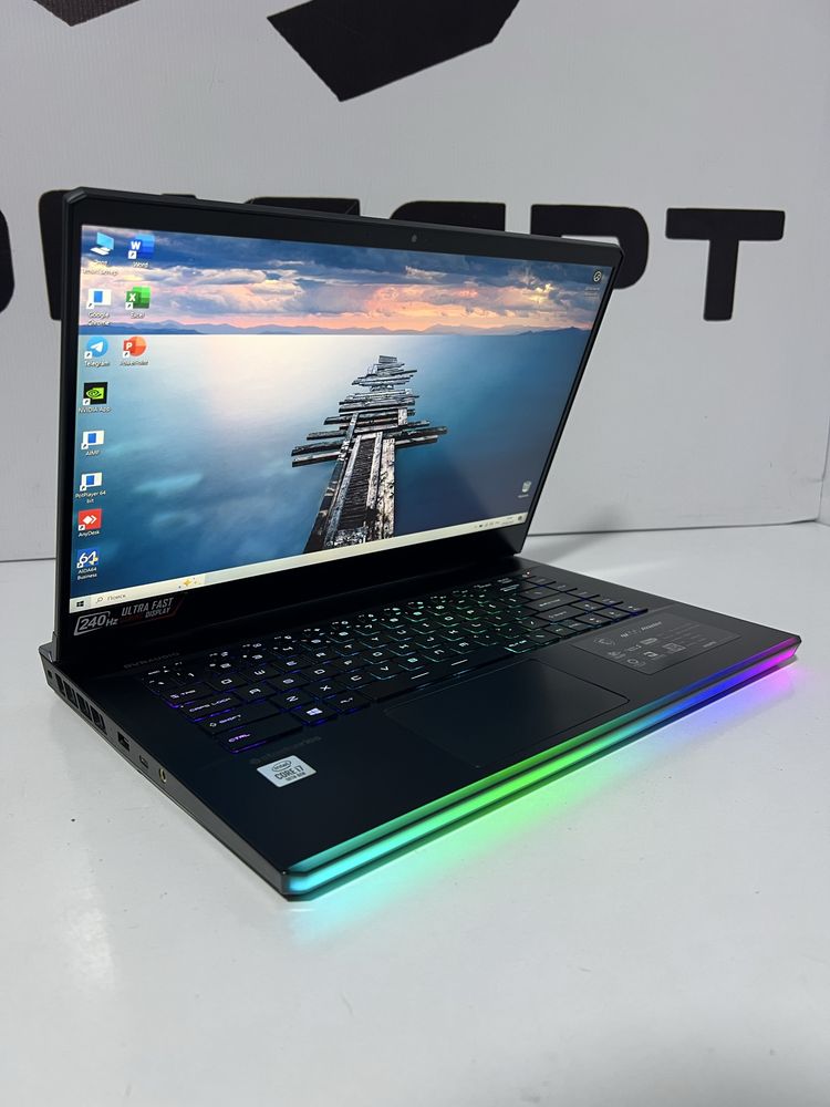 KUCHLI IGRAVOY Noutbuk MSI Raider Core I7 va RTX 2070 Super